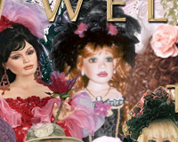 The Doll Empire presents The Glamorous World of Doll Artists and Artist Dolls with high quality graphics of one of a kind OOAK studio artist original dolls, limited edition artist dolls and artist edition dolls in porcelain, bisque, resin, vinyl, silicone, wax over porcelain.